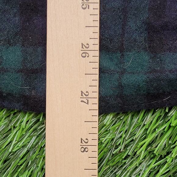 Vintage Pendleton Flannel Button Shirt Large 21x27 Shadow Plaid - Picture 8 of 9